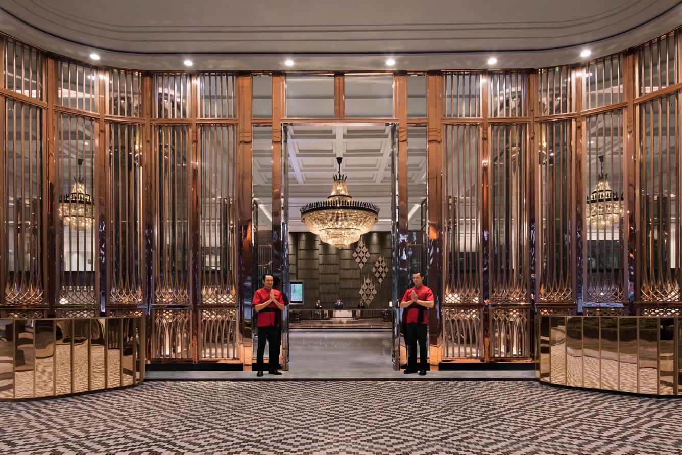 Lobby of Marriott Marquis Bangkok Queen's Park